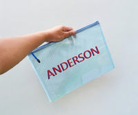 Personalized Shadow Monogram Pool Bag