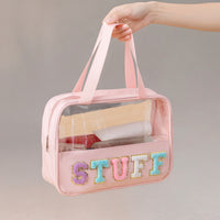 Travel Clear Makeup Bags with Handle