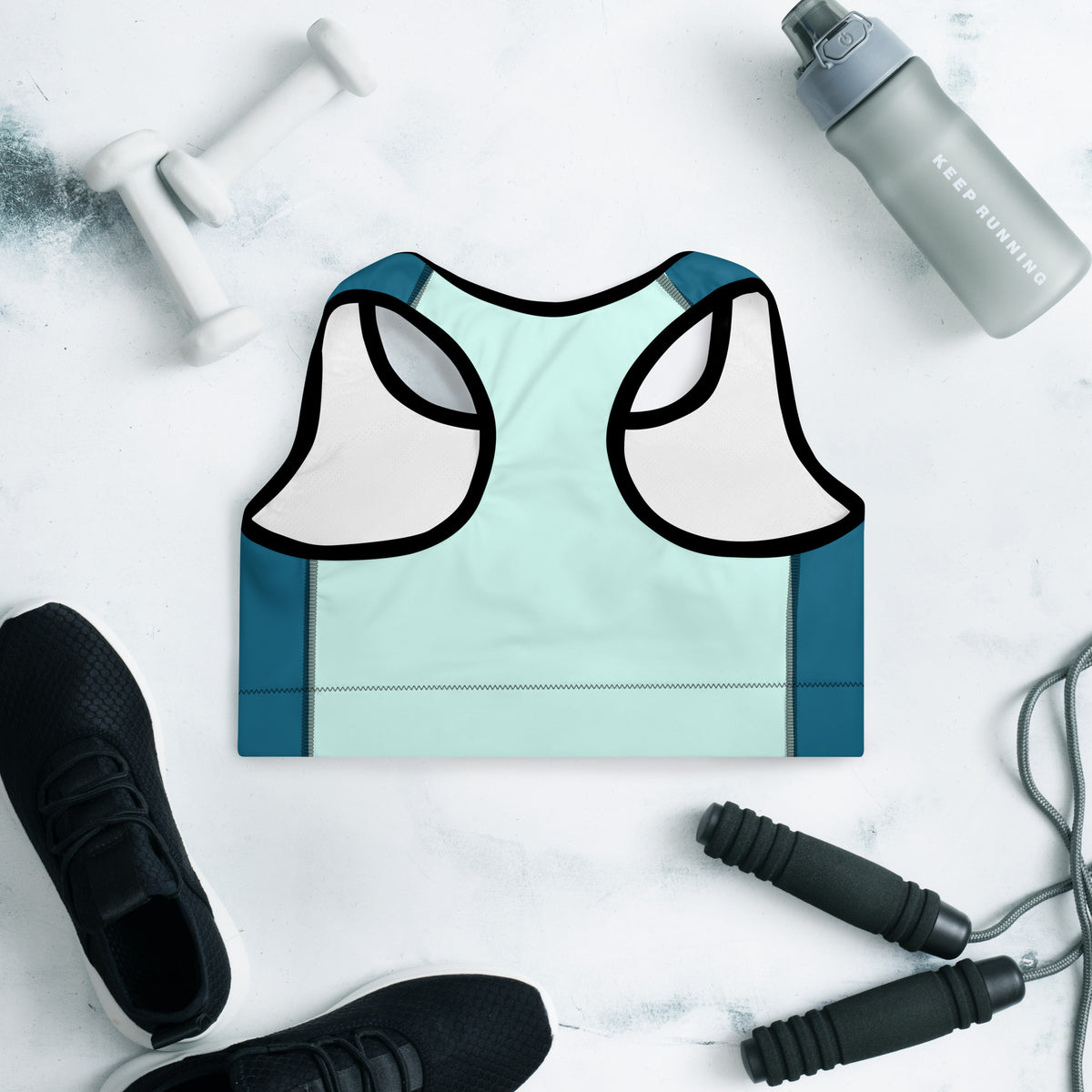 Naples Yacht Padded Sports Bra