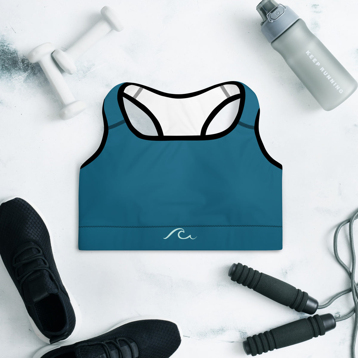 Naples Yacht Padded Sports Bra