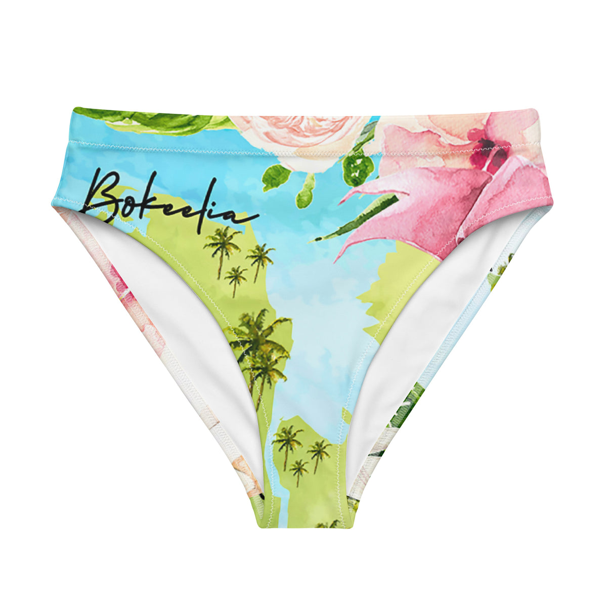Barrier Island Hopper Recycled high-waisted bikini bottom