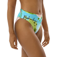 Barrier Island Hopper Recycled high-waisted bikini bottom