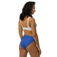 Colorblock Recycled high-waisted bikini