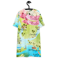 Barrier Islands T-shirt dress