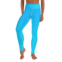 Island Blue Yoga Leggings