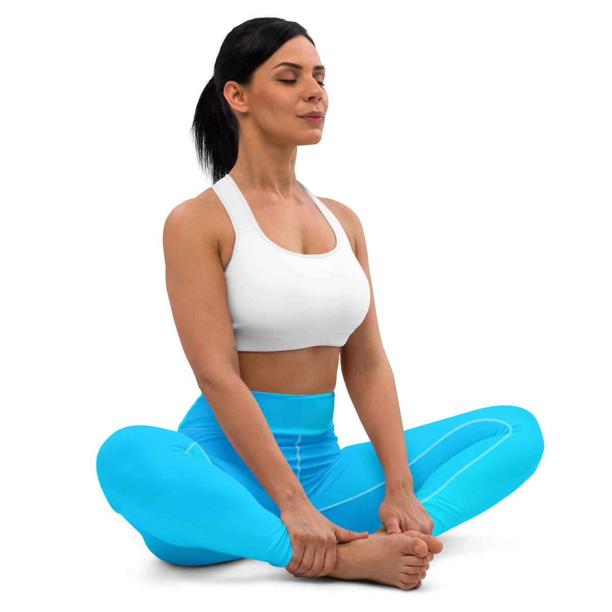 Island Blue Yoga Leggings