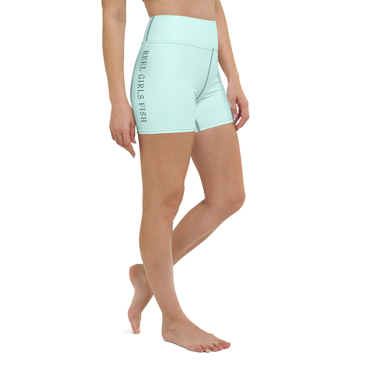 Reel Girls Fish Yoga Shorts