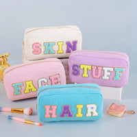 Chic Patch Cosmetic Pouch