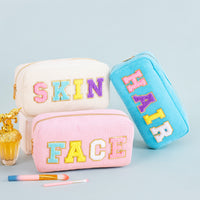 Chic Patch Cosmetic Pouch