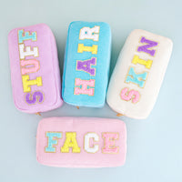 Chic Patch Cosmetic Pouch