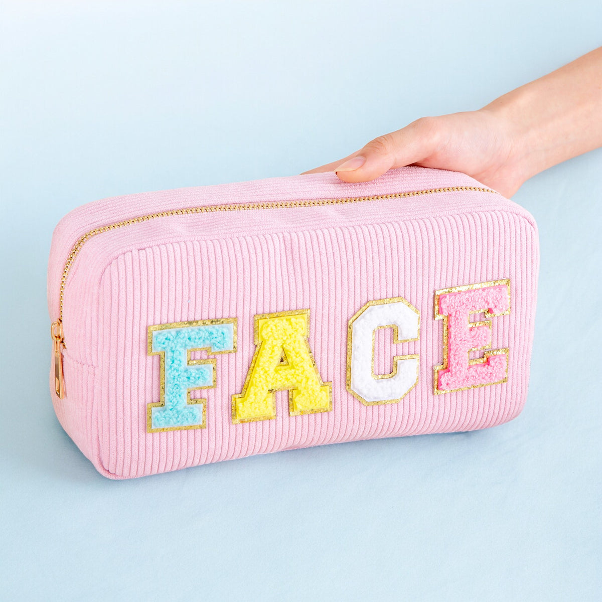 Chic Patch Cosmetic Pouch