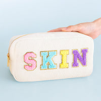 Chic Patch Cosmetic Pouch