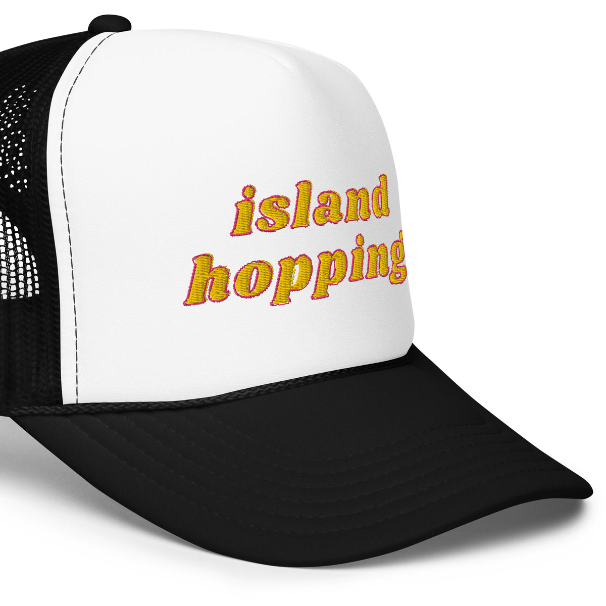 Island Hopping Foam trucker hat