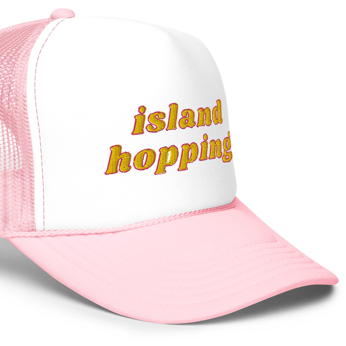 Island Hopping Foam trucker hat