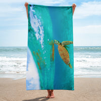 Sea Turtle Beach Towel