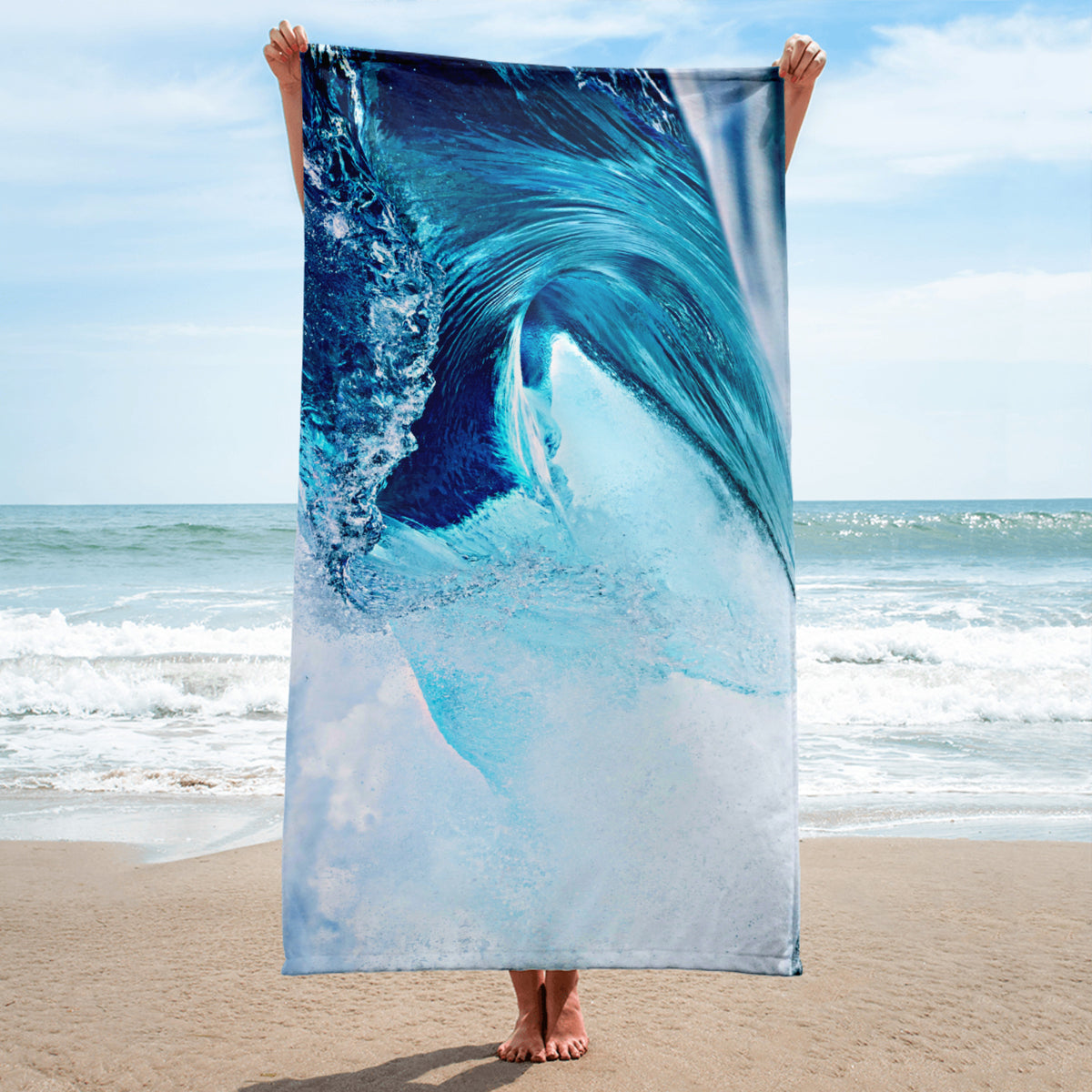 Wave Beach Towel