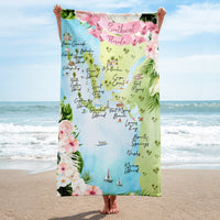 Barrier Island Hopper Towel