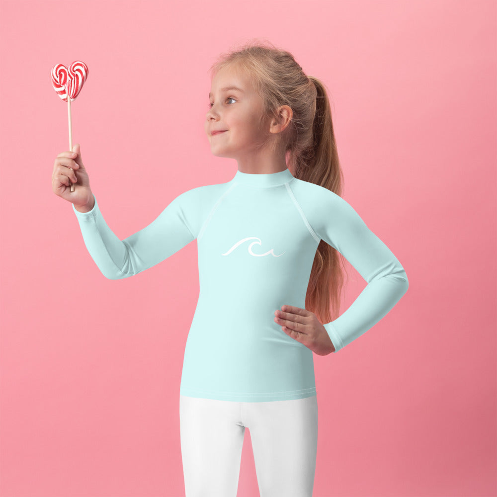 Captiva Turquoise Kids UPF 50+ Rash Guard