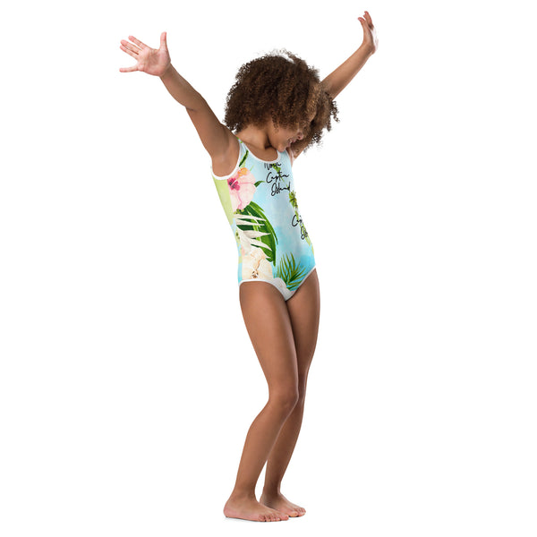 Barrier Island Hopper UPF Kids Swimsuit