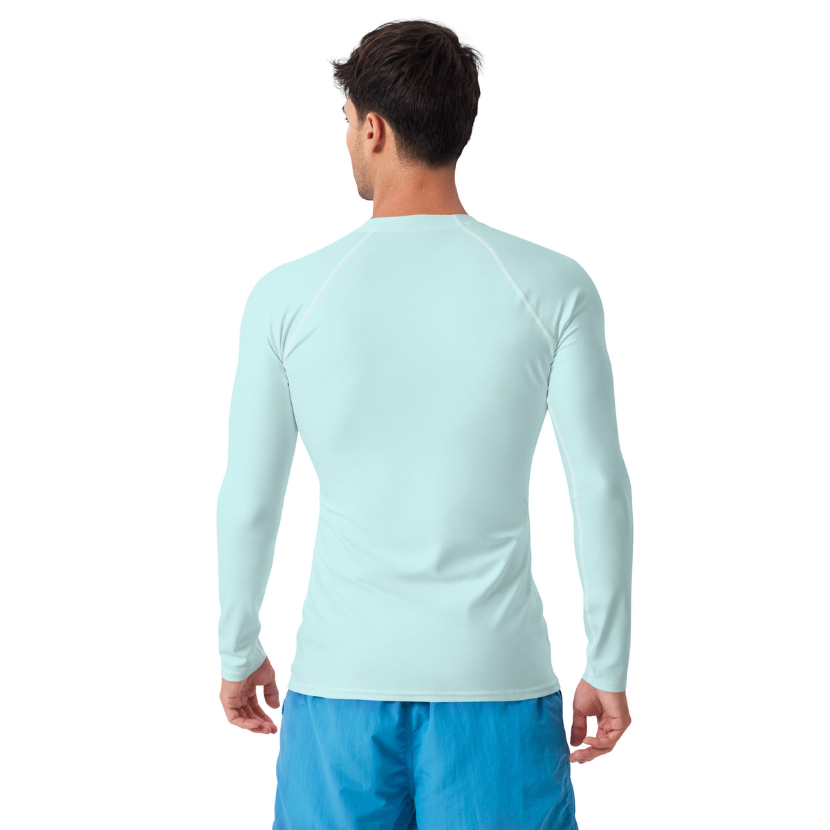 Captiva Turquoise Men's UPF 50+ Rash Guard