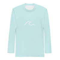 Captiva Turquoise Men's UPF 50+ Rash Guard