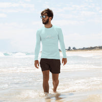 Captiva Turquoise Men's UPF 50+ Rash Guard