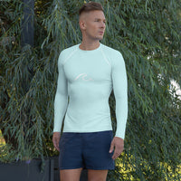 Captiva Turquoise Men's UPF 50+ Rash Guard