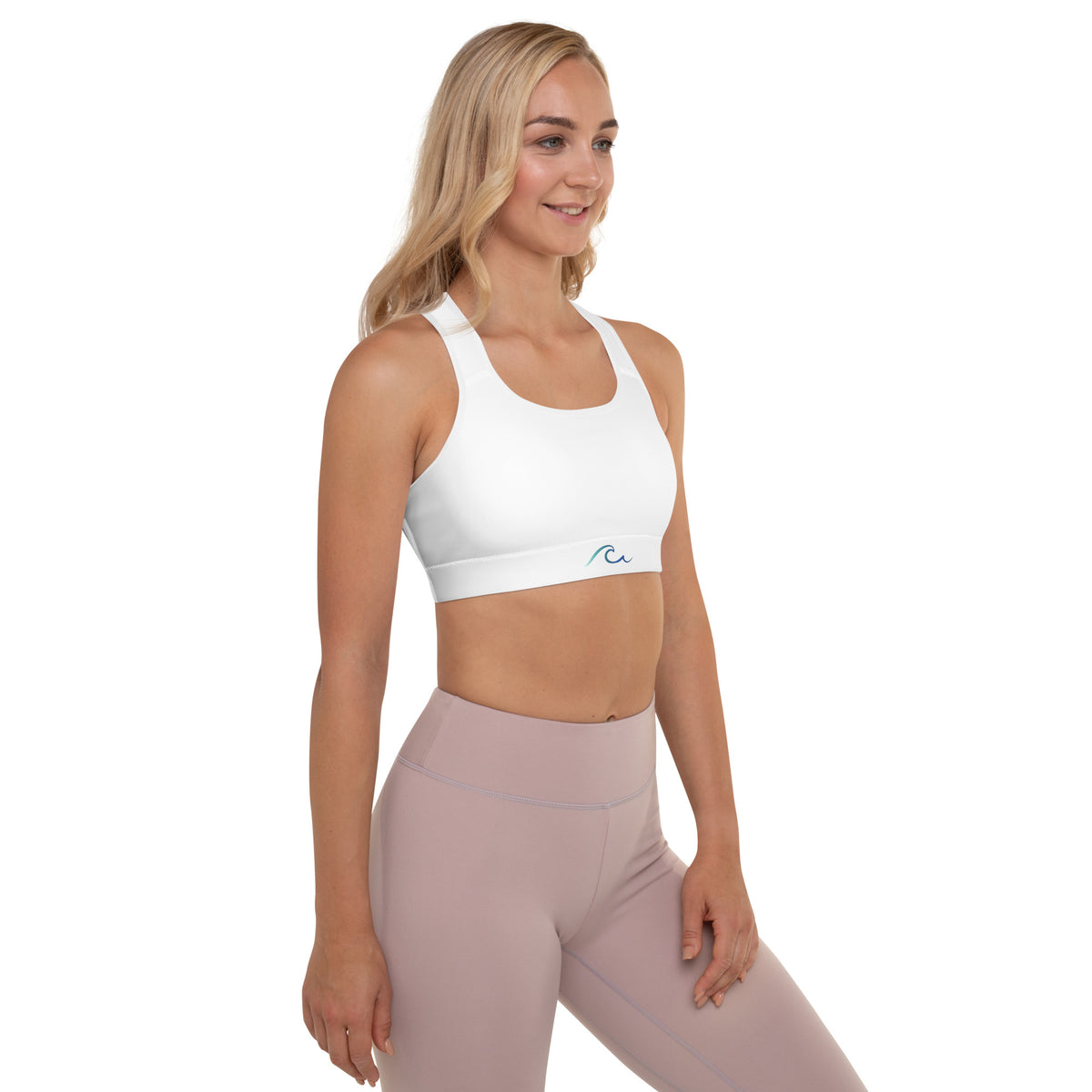 White Sands Padded Sports Bra