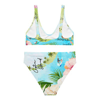 Barrier Island Hopper Women's Recycled high-waisted bikini