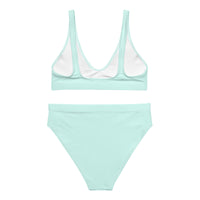 Captiva Turq Recycled high-waisted bikini