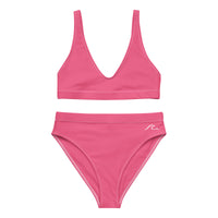 Sanibel Sunset Recycled high-waisted bikini