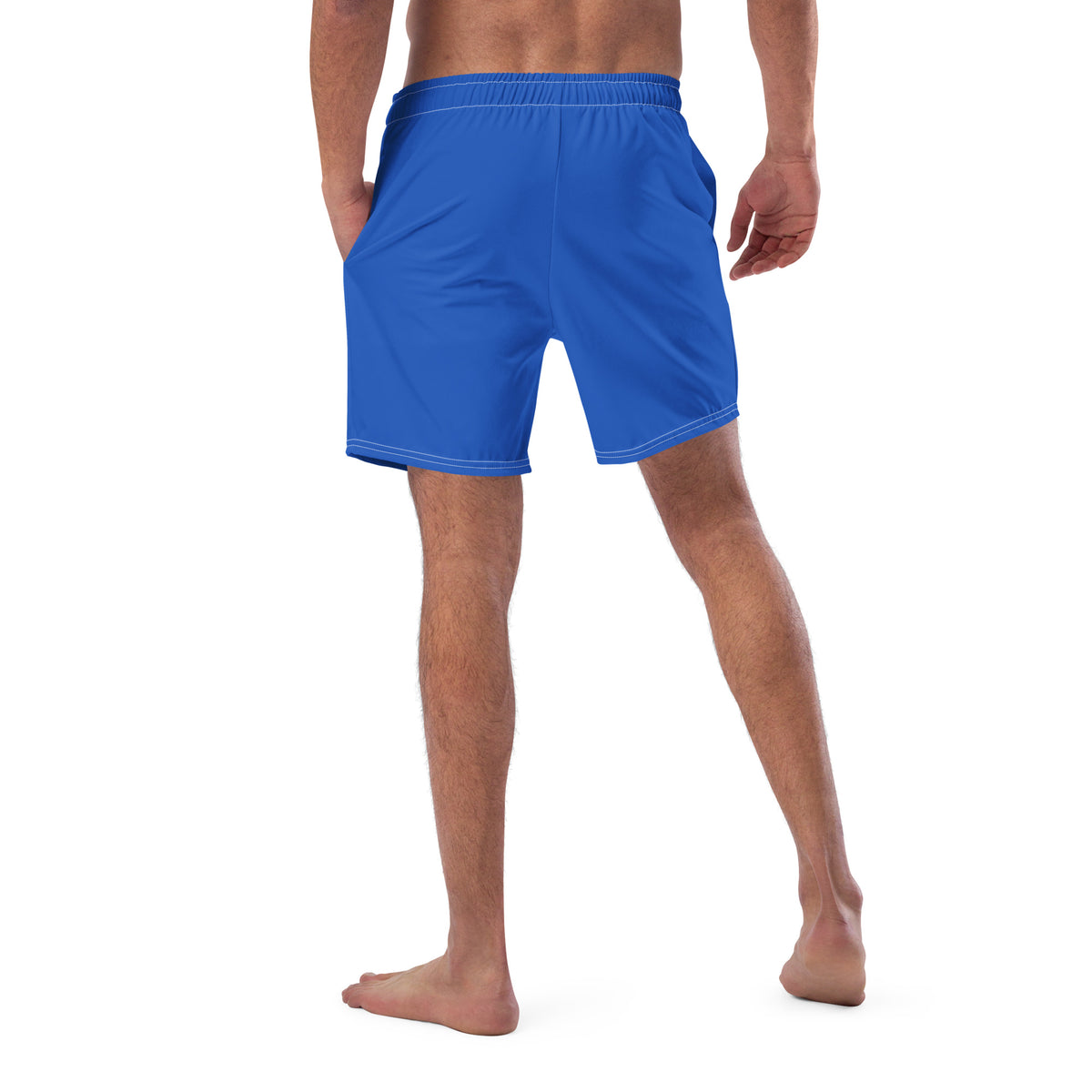 Blue Men's swim trunks