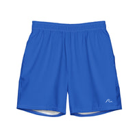 Blue Men's swim trunks