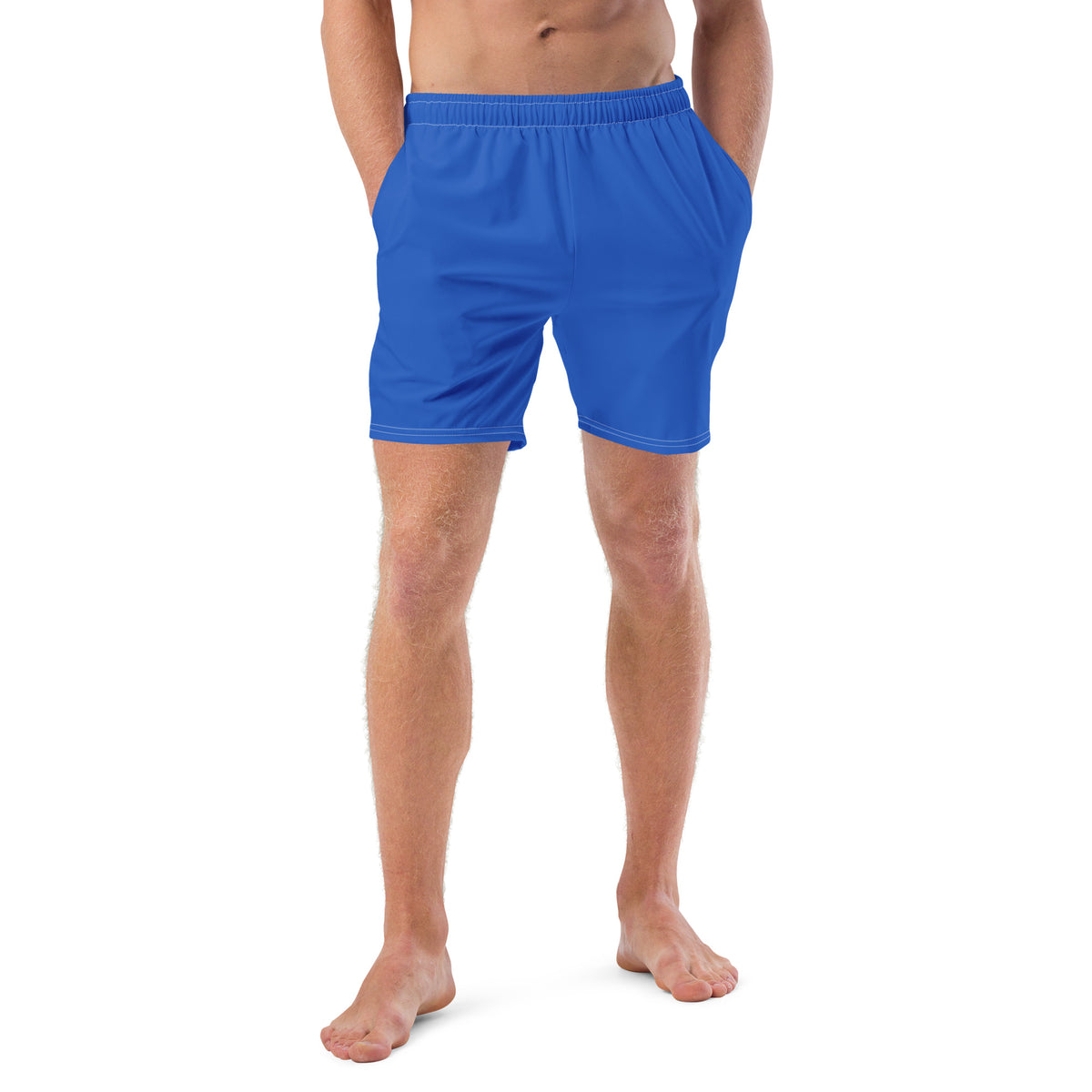 Blue Men's swim trunks