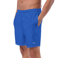 Blue Men's swim trunks