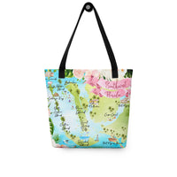 Barrier Island Hopper Tote bag