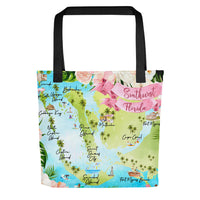 Barrier Island Hopper Tote bag