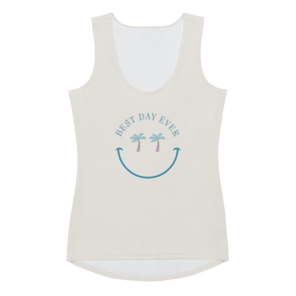 Best Day Ever Sublimation Cut & Sew Tank Top