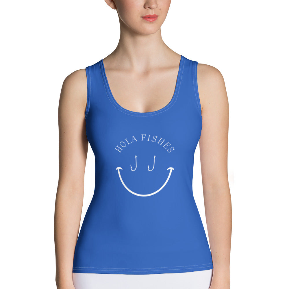 Hola Fishes Sublimation Cut & Sew Tank Top