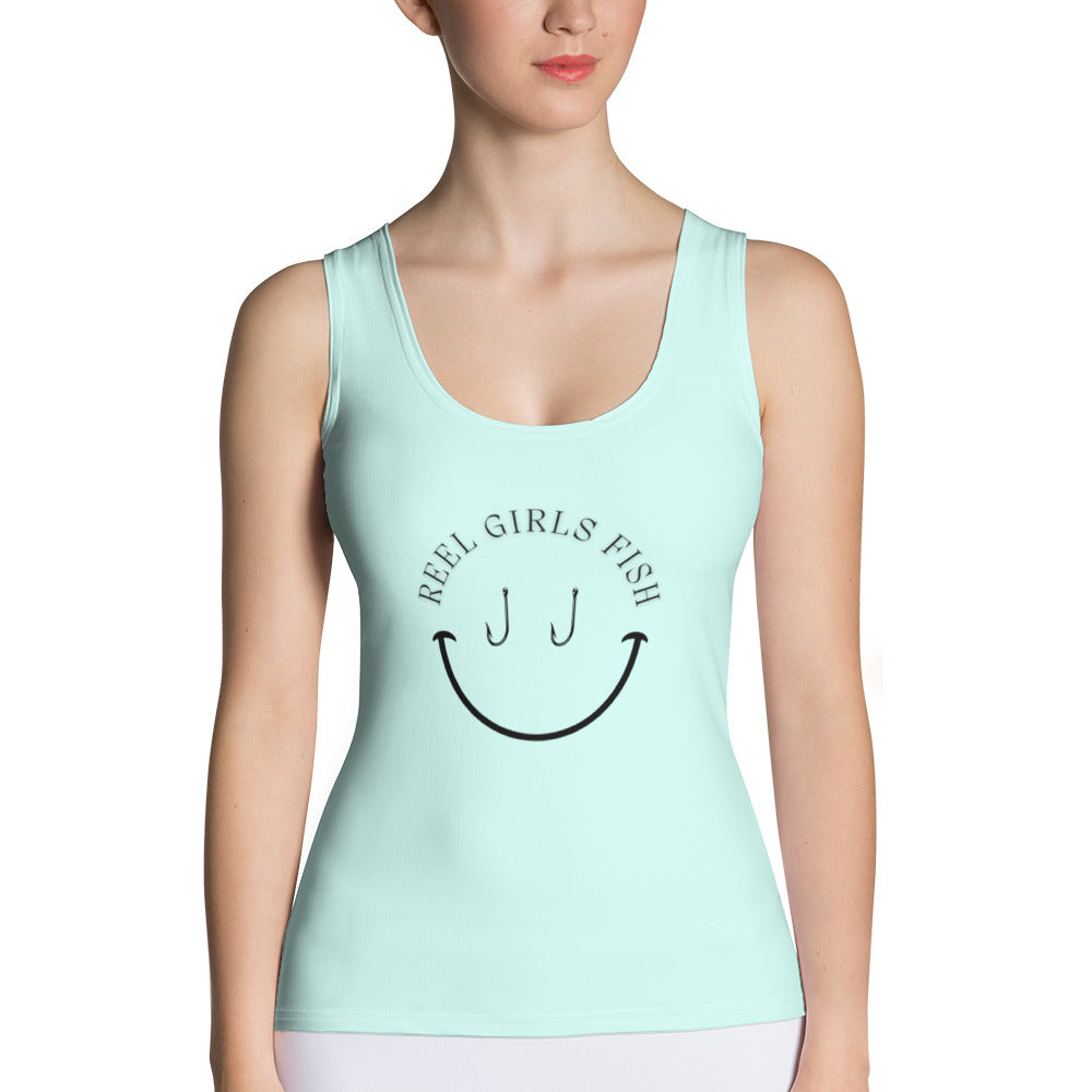 Reel Girls Fish Sublimation Cut & Sew Tank Top