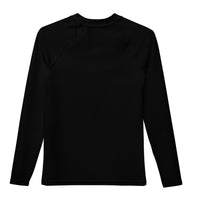 Jetty Black UPF 50+ Youth Rash Guard