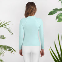 Captiva Turquoise Youth UPF 50+ Rash Guard