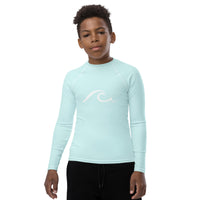 Captiva Turquoise Youth UPF 50+ Rash Guard