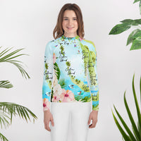 Barrier Island Hopper Youth Rash Guard