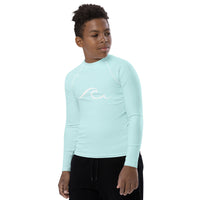 Captiva Turquoise Youth UPF 50+ Rash Guard