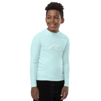 Captiva Turquoise Youth UPF 50+ Rash Guard