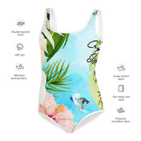 Barrier Island Hopper Youth UPF Swimsuit