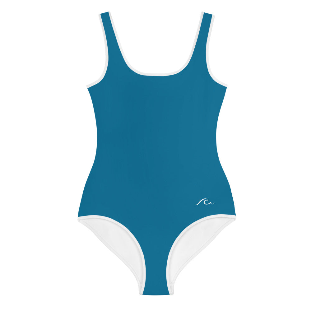 Naples Blue Youth UPF Swimsuit